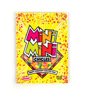 Mini Mini Chicles Fruity 0.79oz - Sweets and Geeks
