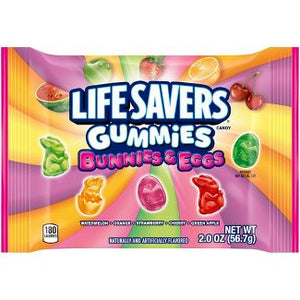 Life Savers Easter Gummies Bunnies & Eggs - 2oz - Sweets and Geeks