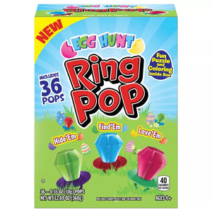Easter Ring Pops 0.3oz - Sweets and Geeks