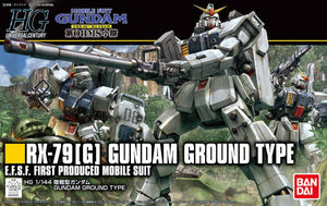 Mobile Suit Gundam: The 08th MS Team HGUC RX-79[G] Ground Gundam Type 1/144 Scale Model Kit - Sweets and Geeks