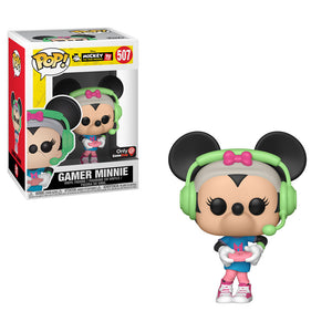Funko Pop: Disney Mickey the True Original - Gamer Minnie (GameStop Exclusive) #507 - Sweets and Geeks