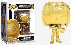Funko Pop! Marvel - Gamora (Gold Chrome) #382 - Sweets and Geeks