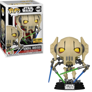 Funko POP! Star Wars - General Grievous (Four Lightsabers) (Hot Topic Exclusive) #449 - Sweets and Geeks