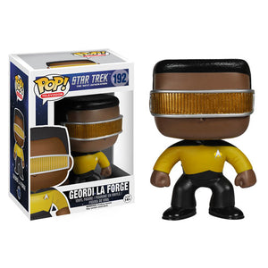 Funko POP! Television: Star Trek: The Next Generation - Geordi La Forge - Sweets and Geeks