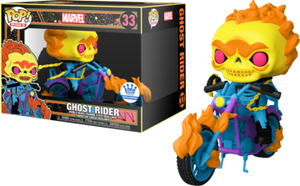 Funko Pop! Marvel - Ghost Rider (Blacklight) #33 - Sweets and Geeks
