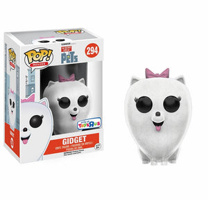 Funko Pop! Movies: The Secret Life of Pets - Gidget (Flocked) (ToysRus) #294 - Sweets and Geeks