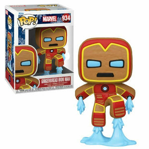 Funko POP! Holiday: Marvel - Gingerbread Iron Man #934 - Sweets and Geeks