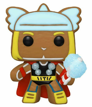 Funko POP! Holiday: Marvel - Gingerbread Thor #938 - Sweets and Geeks