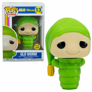 Funko Pop! Retro Toys: Glo Worm - Glo Worm (Glows in the Dark) #13 - Sweets and Geeks