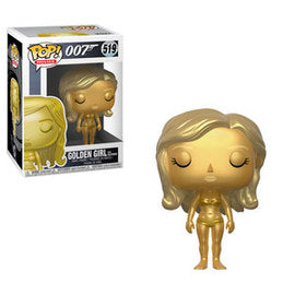 Funko Pop! 007 - Golden Girl (from Goldfinger) #519 - Sweets and Geeks