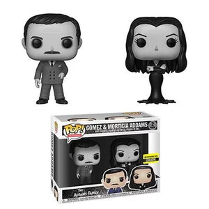 Funko Pop! Television: The Addams Family - Gomez & Morticia Addams (2 Pack) (Entertainment Earth Exclusive) - Sweets and Geeks