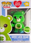 Funko Pop! Care Bear - Good Luck Bear (Flocked) [Spring Convention] #355 - Sweets and Geeks