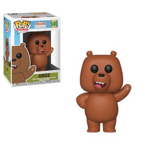 (DAMAGED BOX) Funko Pop! Animation: We Bare Bears - Grizz #549 - Sweets and Geeks