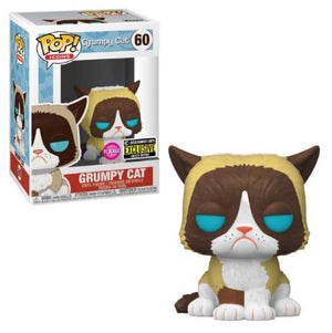 Funko Pop! Icons - Grumpy Cat (Flocked) #60 - Sweets and Geeks