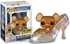Funko Pop! Cinderella - Gus Gus in Slipper (Movie) (Glitter) #139 - Sweets and Geeks