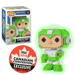 Funko Pop! 8-Bit - Gyro Attack #13 ( 2018 Canadian Convention Exclusive ) - Sweets and Geeks