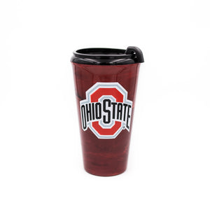 Ohio State 16oz Marble Infinity Tumbler - Sweets and Geeks