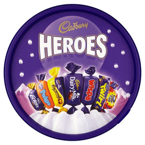 Cadbury Heroes Variety Tub - Sweets and Geeks
