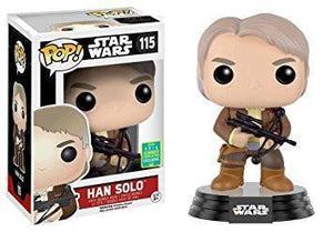 Funko Pop! Star Wars - Han Solo (The Force Awakens) (w/ Bowcaster) (2016 Summer Convention) #115 - Sweets and Geeks