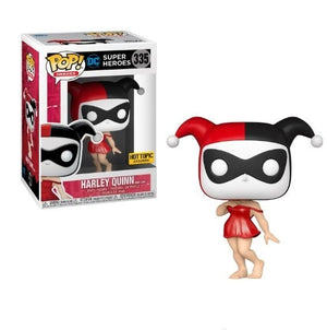 Funko Pop Heores: DC Super Heroes - Harley Quinn (Mad Love) (Hot Topic Exclusive) #335 - Sweets and Geeks