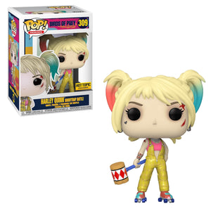 Funko POP! Heroes: Birds of Prey - Harley Quinn Boobytrap Battle (Hot Topic Exclusive) #309 - Sweets and Geeks