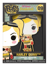 Funko Pop! Pins: DC Super Heroes BombShell - Harley Quinn #10 - Sweets and Geeks