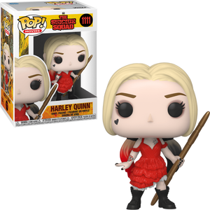 Funko Pop! Movies - The Suicide Squad - Harley Quinn in Ripped Dress #1111 - Sweets and Geeks