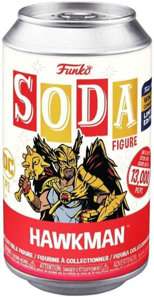 Funko Soda - Hawkman (DCEU) Sealed Can (Funko 2022 Winter Convention Exclusive) - Sweets and Geeks