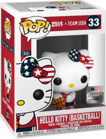 Funko Pop! Hello Kitty X Team USA - Hello Kitty (Basketball) #33 - Sweets and Geeks