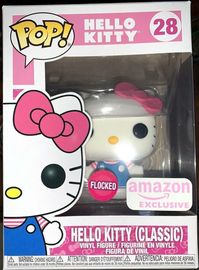 Funko Pop! Hello Kitty - Hello Kitty (Flocked) #28 - Sweets and Geeks