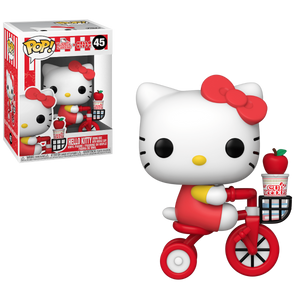 Funko Pop! Sanrio: Nissin x Hello Kitty - Hello Kitty (Riding Bike with Noodle Cup) #45 - Sweets and Geeks