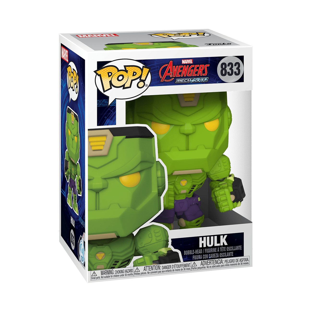 Funko Pop Avengers MechStrike Hulk Mecha 833 Sweets and Geeks
