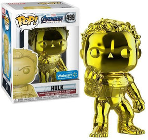 Funko Pop! Avengers Endgame - Hulk (Yellow Chrome) #499 - Sweets and Geeks