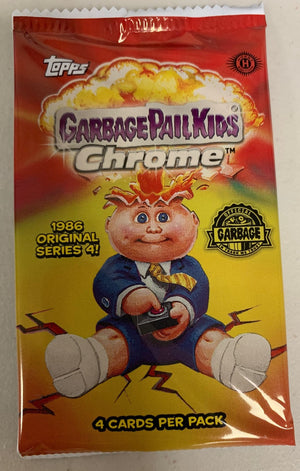 2021 Topps Chrome Garbage Pail Kids Hobby Pack - Sweets and Geeks