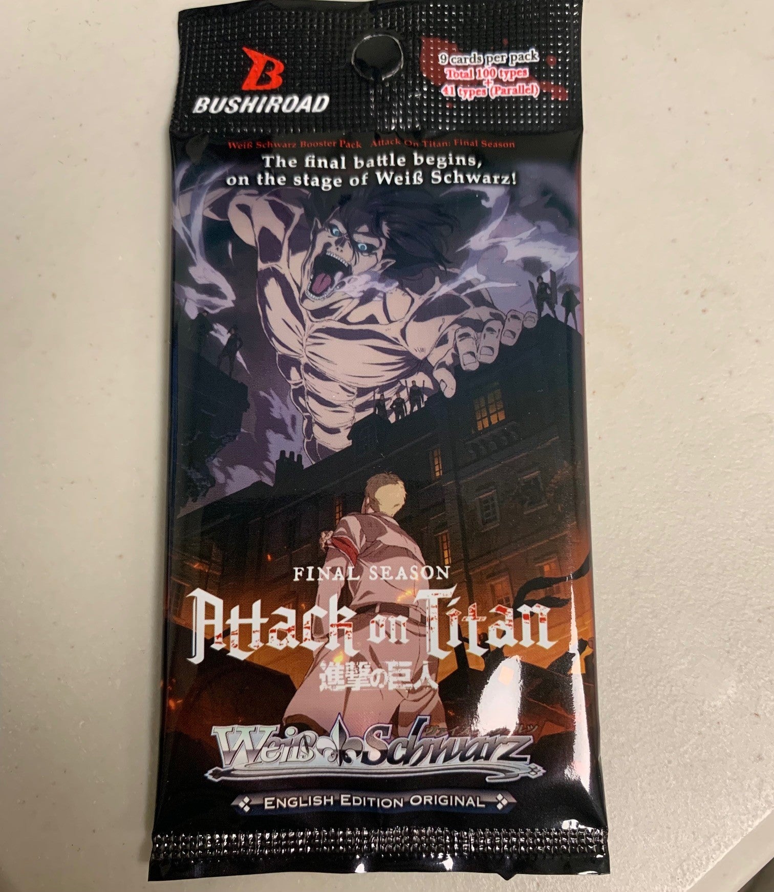 Attack On Titan: Final Season Booster Pack  Sweets and Geeks