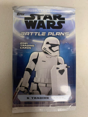 2021 Topps Star Wars Battle Plans Hobby Pack - Sweets and Geeks
