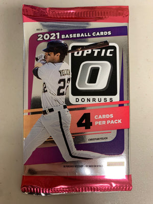 2021 Panini Donruss Optic Baseball Hobby Pack - Sweets and Geeks