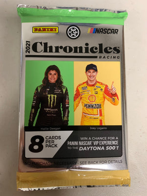 2021 Panini Chronicles Racing Hobby Pack - Sweets and Geeks