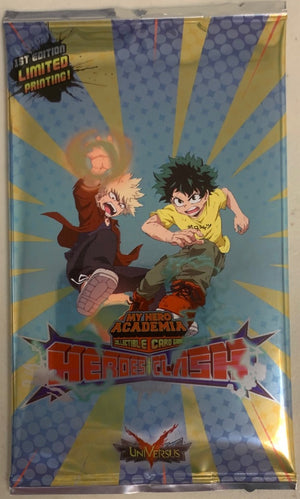My Hero Academia Series 3: Heroes Clash Booster Pack [1st Edition] - Sweets and Geeks