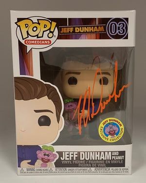 Funko Pop! Comedians: Jeff Dunham - Jeff Dunham and Peanut (Exclusive) (AUTOGRAPHED) #03 - Sweets and Geeks