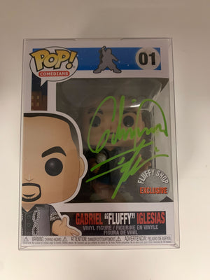 Funko Pop! Comedians: Gabriel Iglesias- Gabriel "Fluffy" Iglesias (Fluffy Shop Exclusive) (Signed)  #01 - Sweets and Geeks