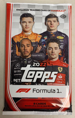 2022 Topps Formula One 1 F1 Flagship Hobby Pack - Sweets and Geeks