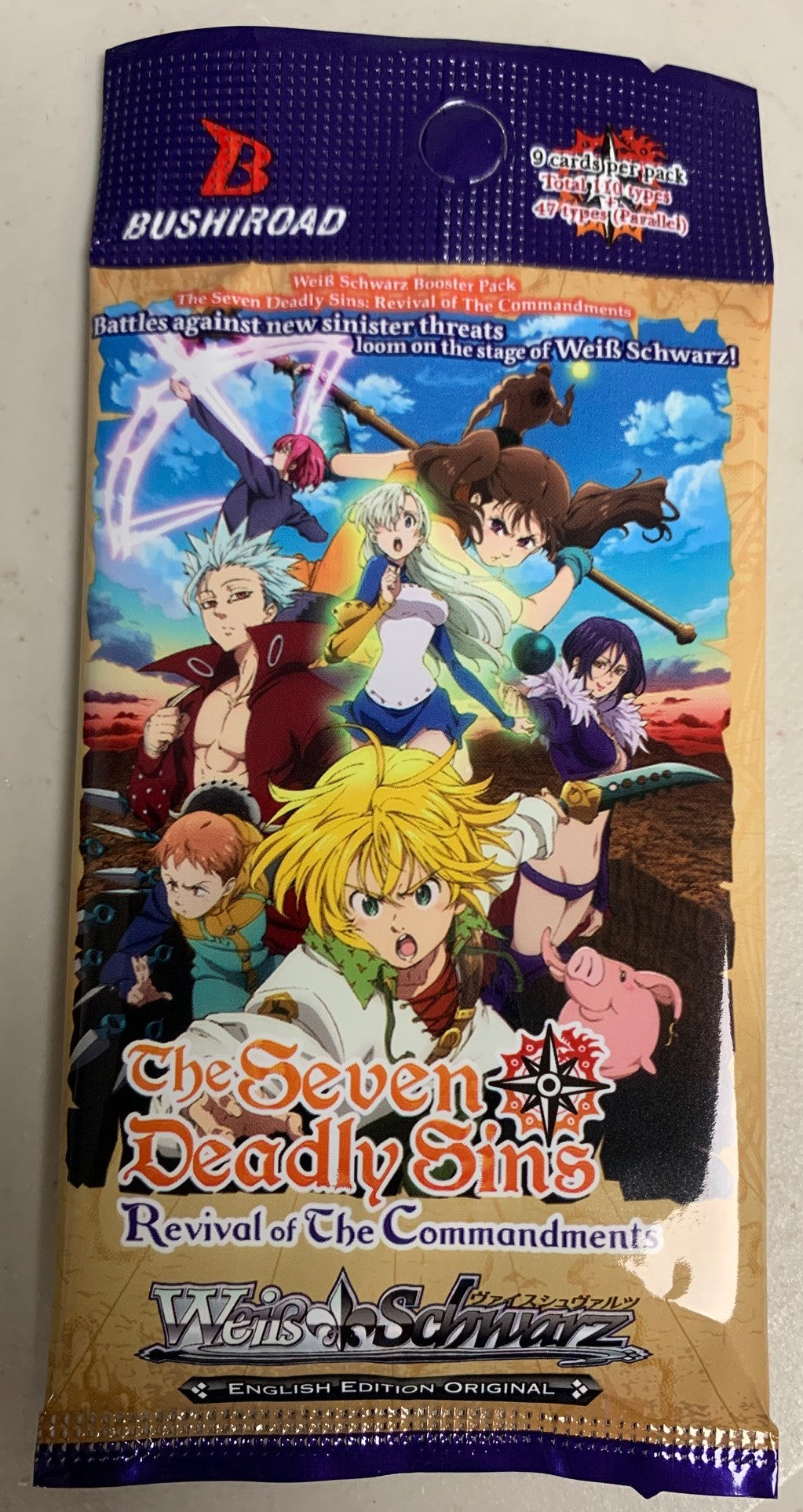 seven deadly sins booster box The Seven Deadly Sins: Revival of The Commandments Booster Pack – Sweets and Geeks
