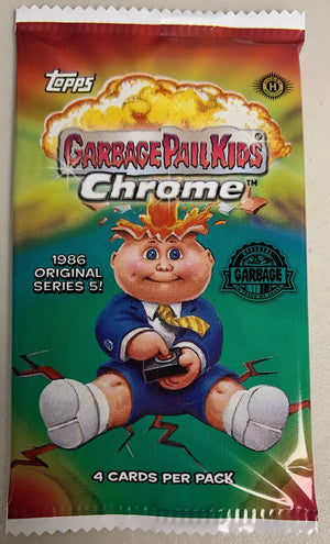 2022 Topps Chrome Garbage Pail Kids (Series 5) Hobby Pack - Sweets and Geeks
