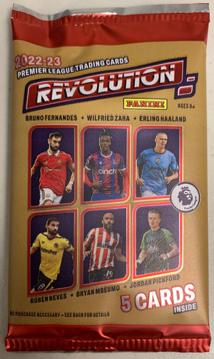 2022/23 Panini Revolution Soccer Hobby Pack - Sweets and Geeks