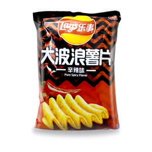 Lay's Potato Chips Pure Spicy Flavor 70g - Sweets and Geeks