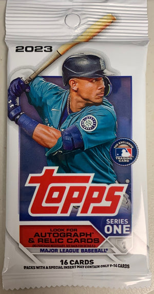 2023 Topps Series 1 Baseball Retail Pack - Sweets and Geeks