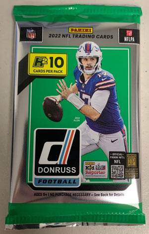 2022 Panini Donruss Football H2 Hobby Pack - Sweets and Geeks