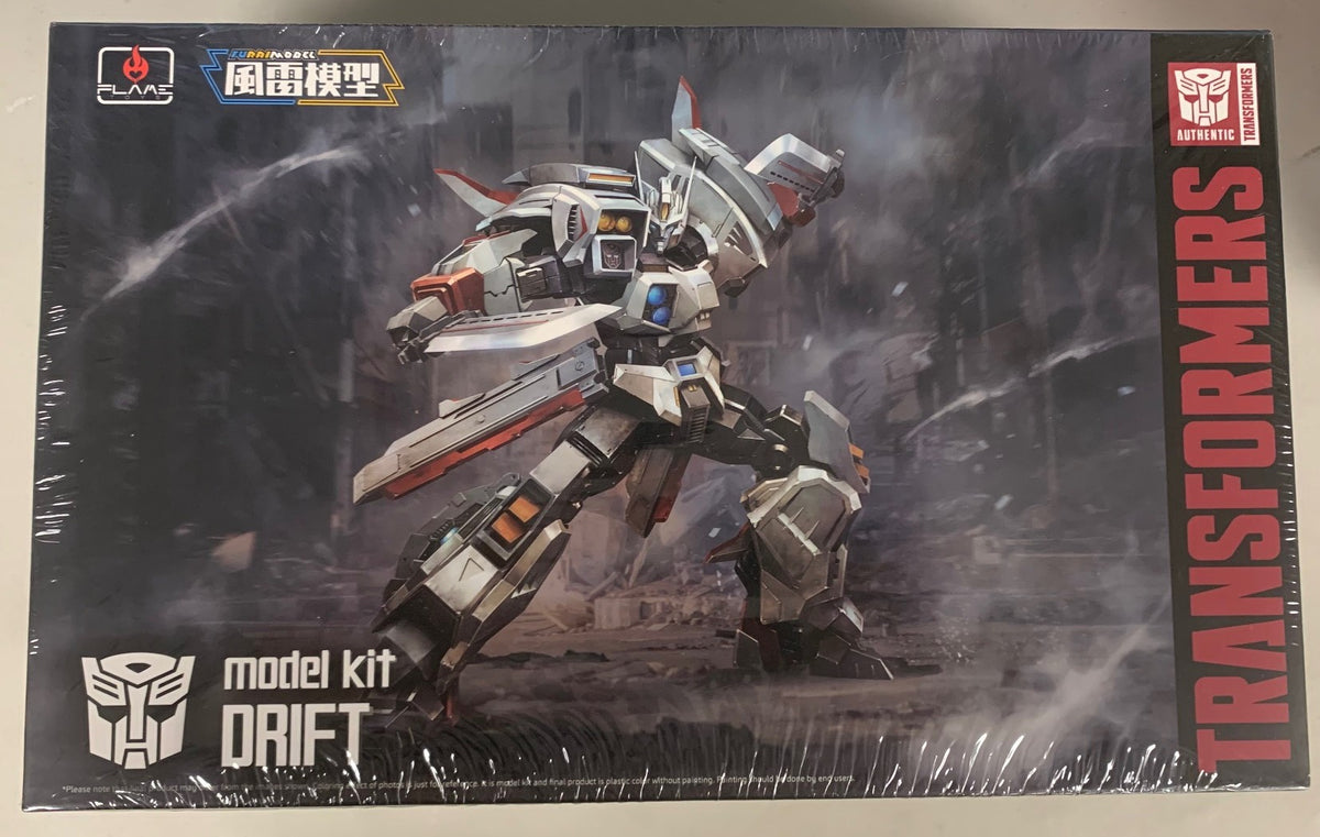 [PreOwned] Transformers Flame Toys Furai Model Kits Drift Sweets and