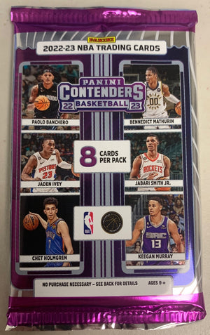 2022/23 Panini Contenders Basketball Hobby Pack - Sweets and Geeks